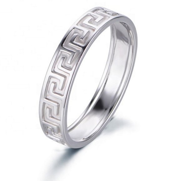 Unsex Brand New 925 Silver Ring Wedding Ring Engagement Ring R019 - Picture 1 of 5